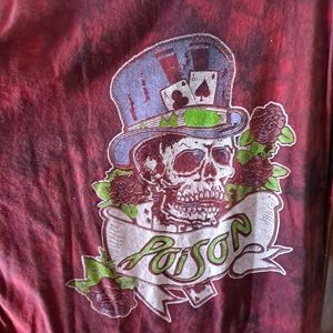 Poison tye dye tee size 2x